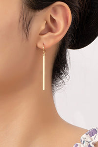 Minimalist Match Stick Earrings