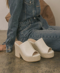 Melissa - Espadrille Platform Slide