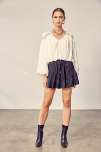 Vera Pleated Skort