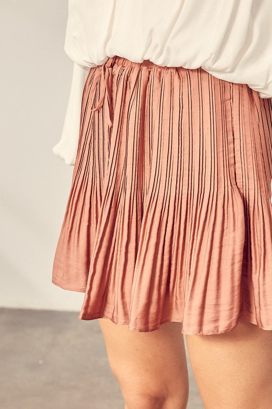 Vera Pleated Skort