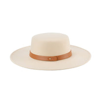 Classic Leather Band Fedora