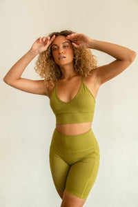 Legacy High Waist Yoga Short w/ Side Pocket