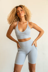 Legacy High Waist Yoga Short w/ Side Pocket