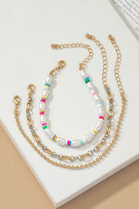 Pearl and Chain Multi Color Set