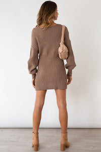 Autumn Sweater Dress