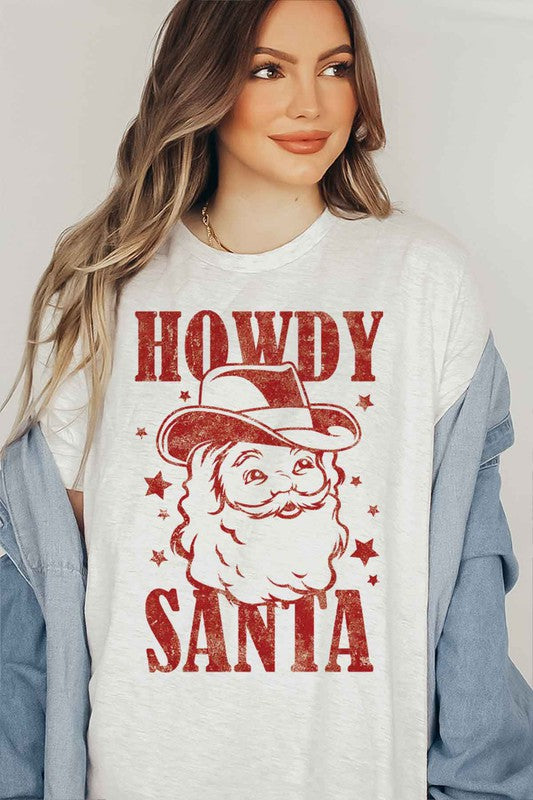 Howdy Santa Graphic Tee