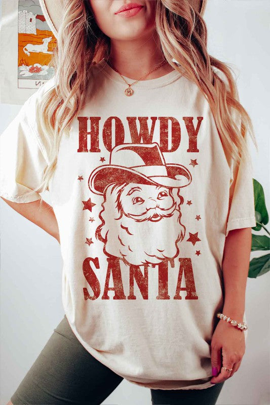 Howdy Santa Graphic Tee