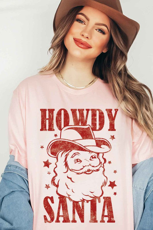 Howdy Santa Graphic Tee