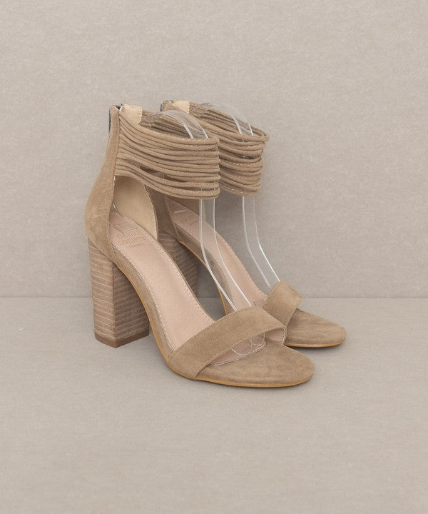 Blake - Strappy Ankle Wrapped Heel