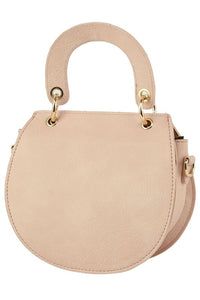 Flap Saddle Satchel Crossbody Bag