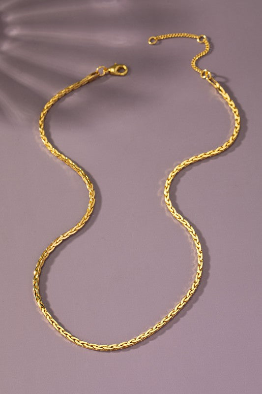 Braided Chain Necklace