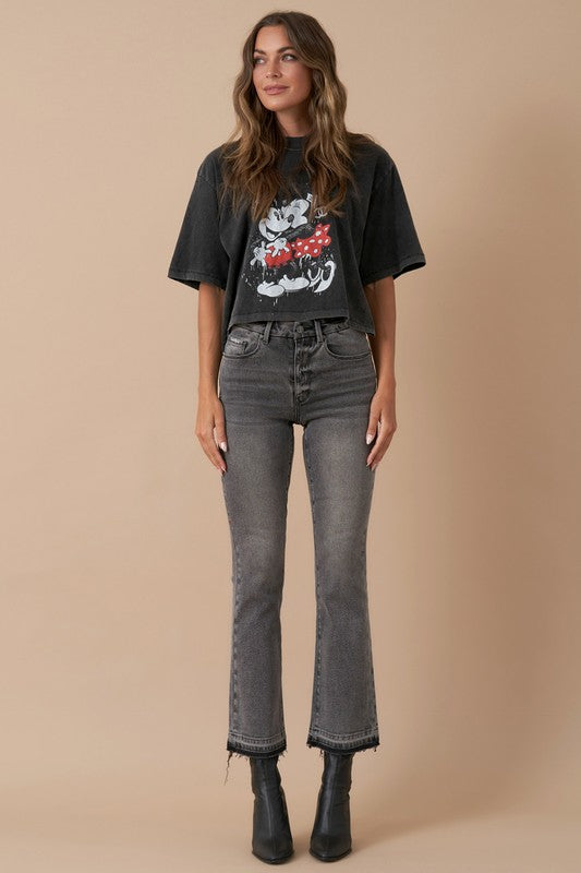 High Rider Crop Boot Cut Denim