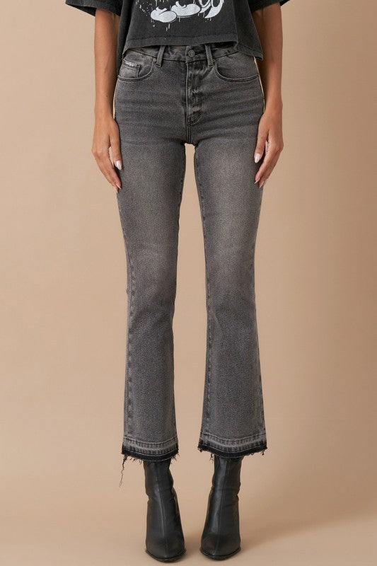 High Rider Crop Boot Cut Denim