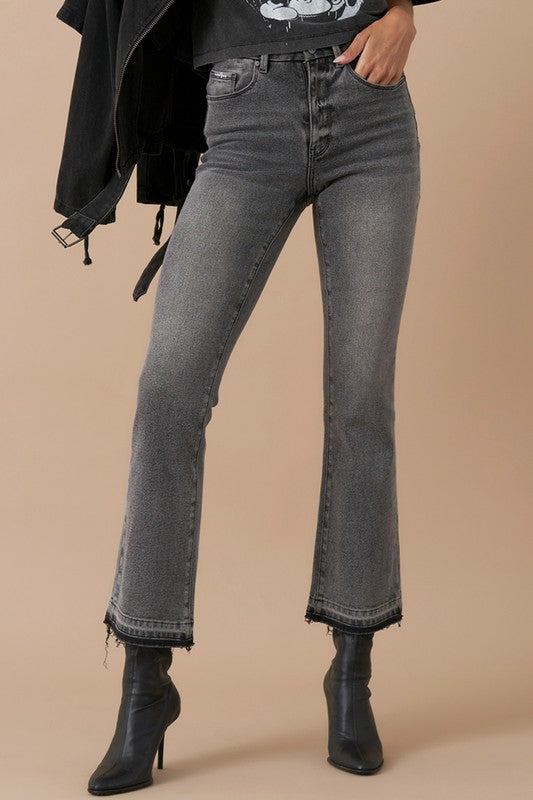 High Rider Crop Boot Cut Denim