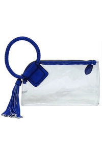 Clear Cuff Handle Clutch