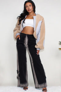 Charm Cropped Sherpa Cropped Jacket