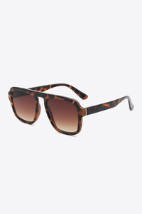 Tortoiseshell Square Frame Sunglasses