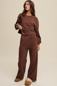 Top and Pants Athleisure Lounge Set