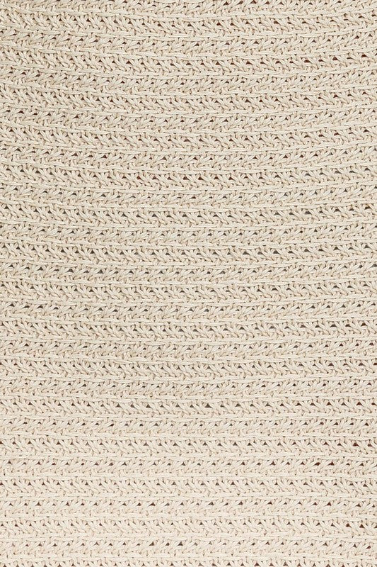 Costa Bella Crochet Midi Dress