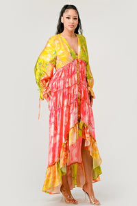 Sunset Breeze Tiered Maxi Dress