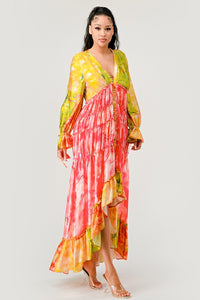 Sunset Breeze Tiered Maxi Dress