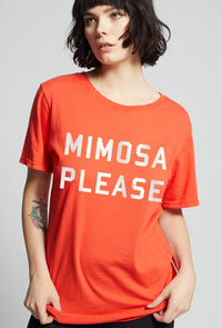 Mimosa Please Boyfriend Tee