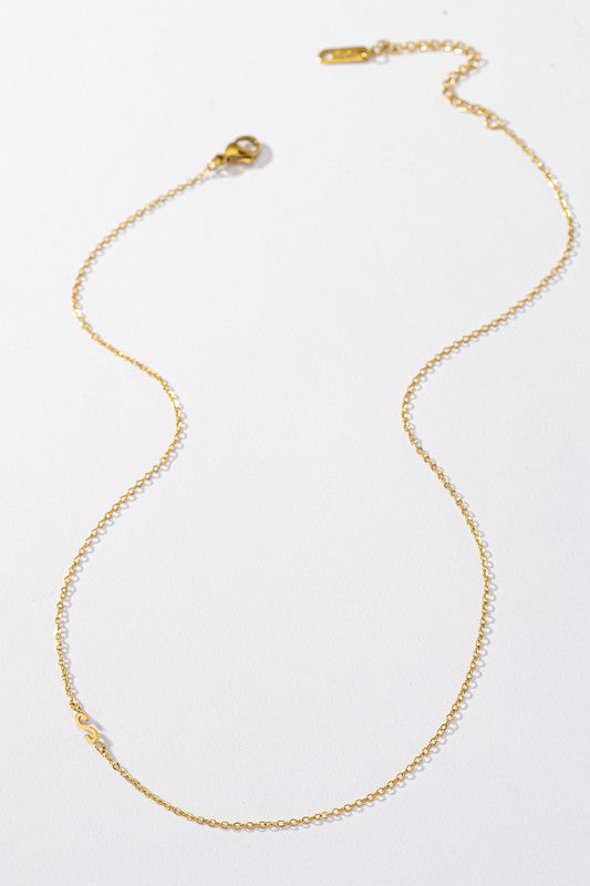 Delicate Initial Necklace