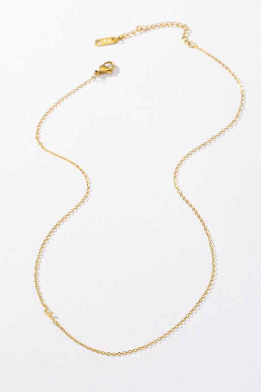 Delicate Initial Necklace