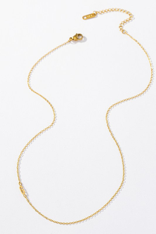 Delicate Initial Necklace