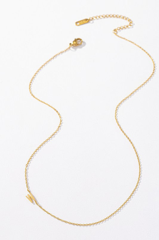 Delicate Initial Necklace