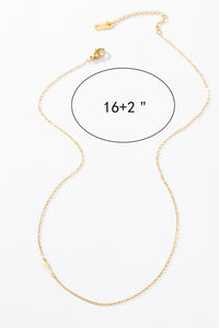 Delicate Initial Necklace