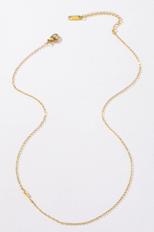 Delicate Initial Necklace