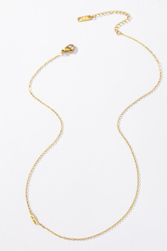 Delicate Initial Necklace