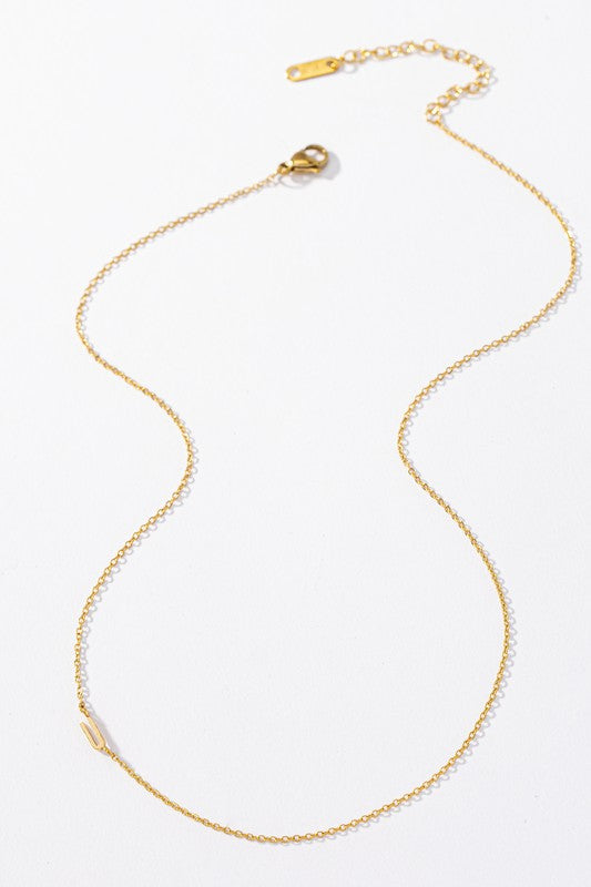 Delicate Initial Necklace