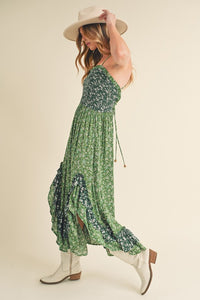 Free Spirit Floral Maxi Dress