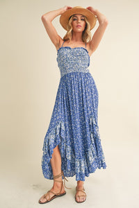 Free Spirit Floral Maxi Dress