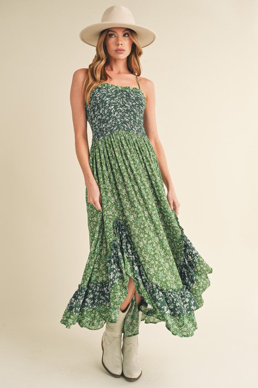 Free Spirit Floral Maxi Dress