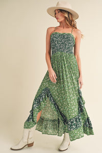 Free Spirit Floral Maxi Dress