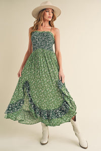 Free Spirit Floral Maxi Dress