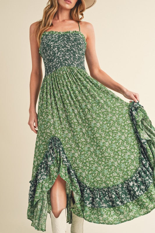 Free Spirit Floral Maxi Dress