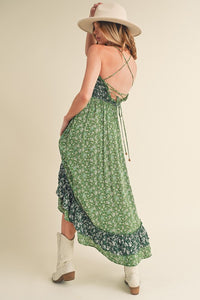 Free Spirit Floral Maxi Dress