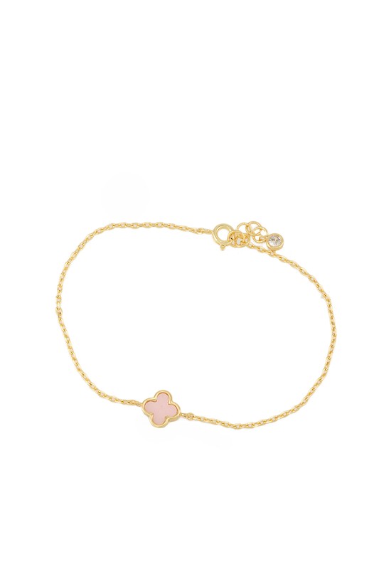 Clover Pendant Bracelet