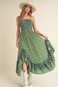 Free Spirit Floral Maxi Dress