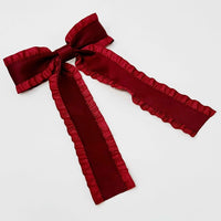 Holiday Bow Hair Clip