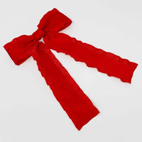 Holiday Bow Hair Clip