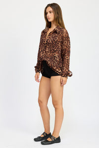 PARTY ANIMAL OVERSIZED BLOUSE