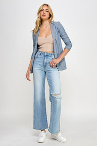 High Rise Relaxed Denim