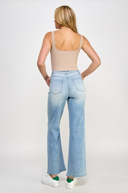 High Rise Relaxed Denim