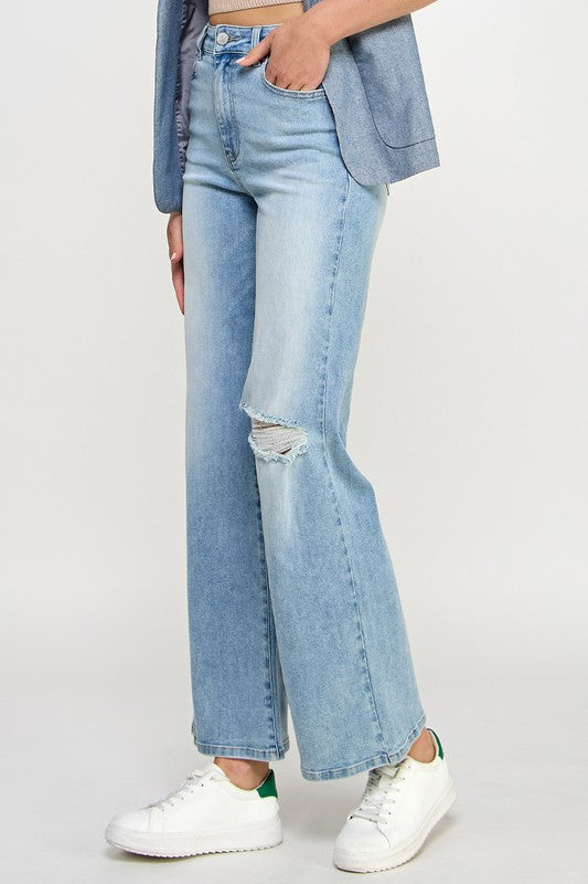 High Rise Relaxed Denim