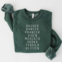 Reindeer Toasts Sweatshirt